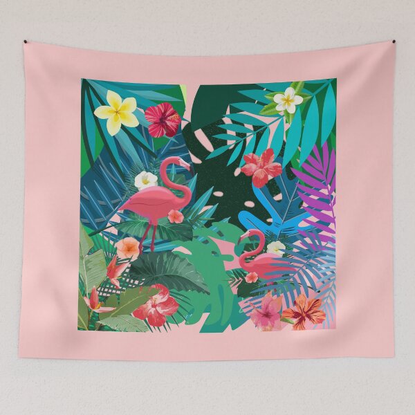 Item preview, Rainforests,flamingos designed and sold by zzzozzo.