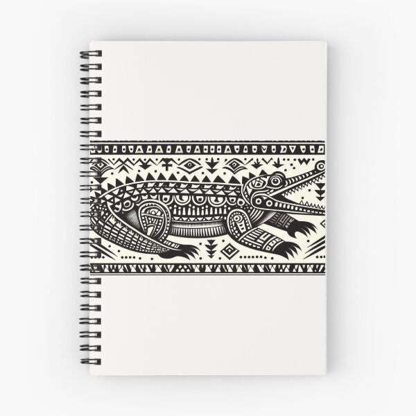 Item preview,   Pattern ; Crocodile Tribal Print  designed and sold by PatternInArt.
