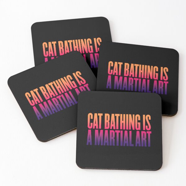 Item preview, Cat bathing is a martial art v.3 designed and sold by x1brett.