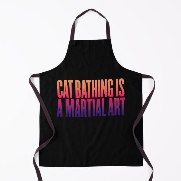 Item preview, Cat bathing is a martial art v.3 designed and sold by x1brett.