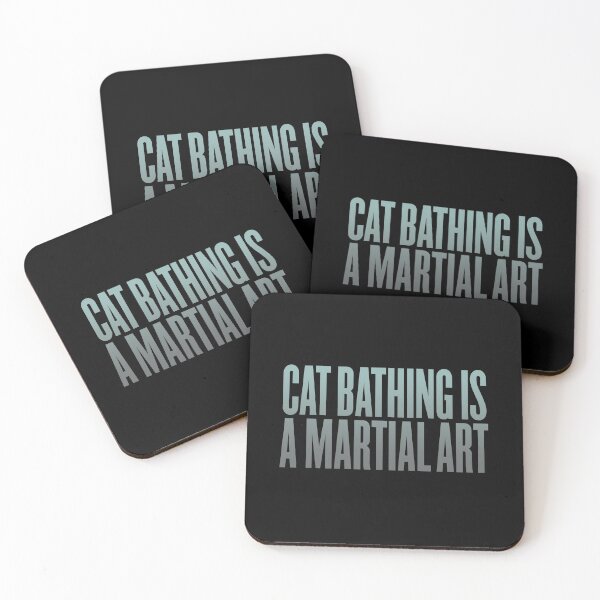 Item preview, Cat bathing is a martial art v.5 designed and sold by x1brett.