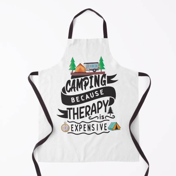 Item preview, Camping because therapy is expensive designed and sold by Pathfinderhaven.