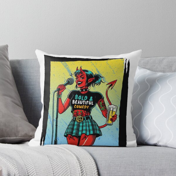 Item preview, Heckle Mic Devil Girl (no words) Graphic designed and sold by boldbeautiful1.