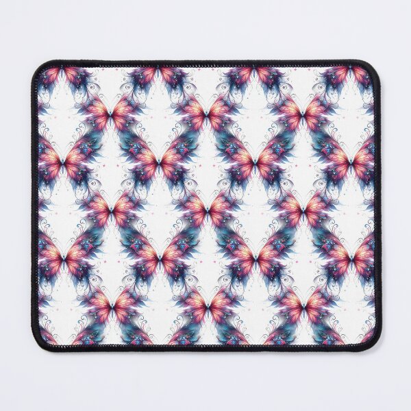 Item preview, Abstract Butterfly Floral Pattern Wallpaper designed and sold by Rostislav Bouda.
