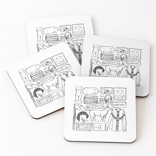 Item preview, FLEABAG illustration black and white designed and sold by flatlaydesign.