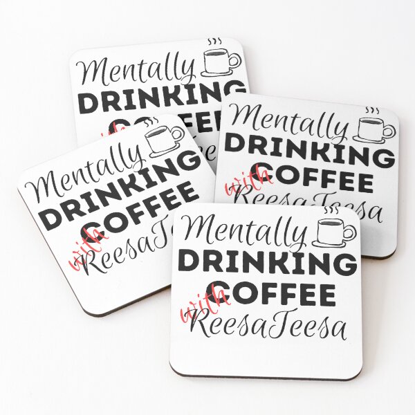 Item preview, Mentally Drinking Coffee with ReesaTeesa designed and sold by CyberArtistOne.