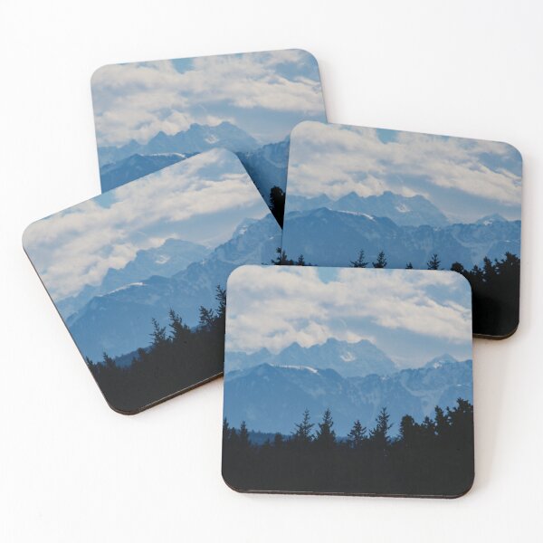 Item preview, Dark Trees Blue Mountains View #1 #cabin #decor #wall #art designed and sold by Anita's & Bella's Art.