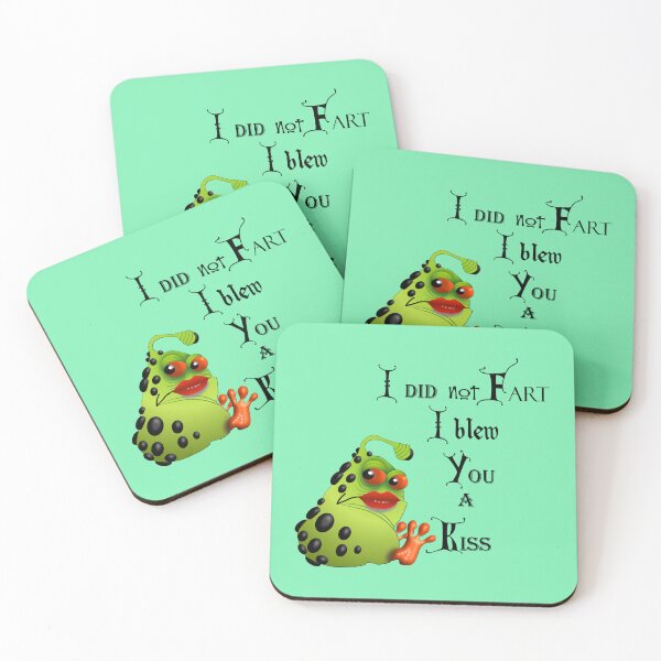 Item preview, I did not fart I blew you a kiss designed and sold by Sonia Jones Art.