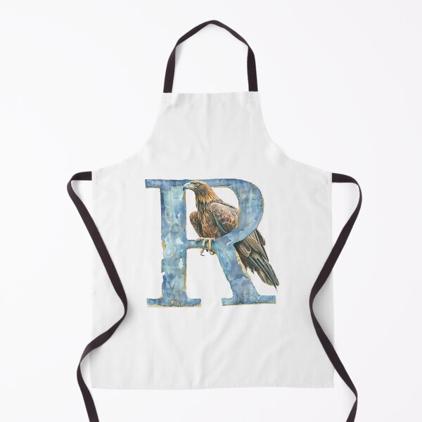 Item preview, Eagle and the letter R - Patina - Fantasy designed and sold by Fenay Designs.