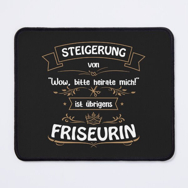 Item preview, Friseurin / Hairstylistin / Frisörin. Schöne & witzige Geschenkidee für Deine Lieblingsfriseurin designed and sold by silentcolors.