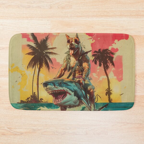 Artikelvorschau, Surf's Pup: Radical Shark Ride entworfen und verkauft von Smart Art 42.