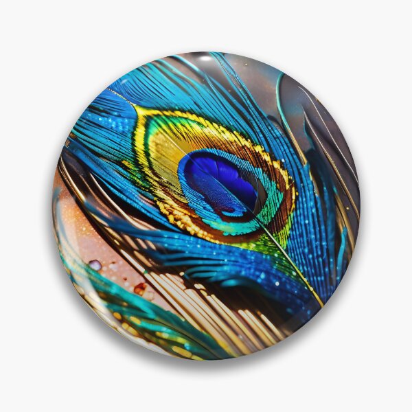 Item preview, Abstract Peacock Feather Pattern designed and sold by TheArtOfPat.
