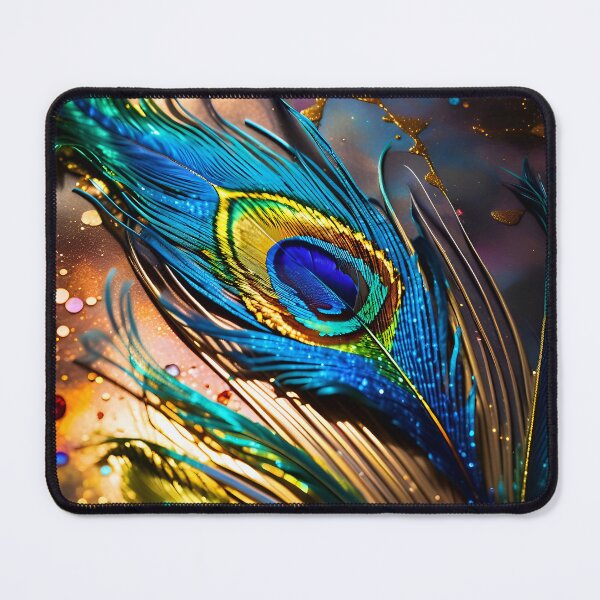 Item preview, Abstract Peacock Feather Pattern designed and sold by TheArtOfPat.