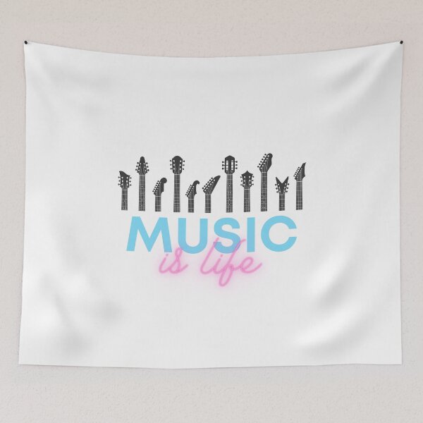 Item preview, Music is life designed and sold by Art-Design-EM.