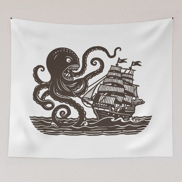 Item preview, The Kraken designed and sold by ChunkByChunk.