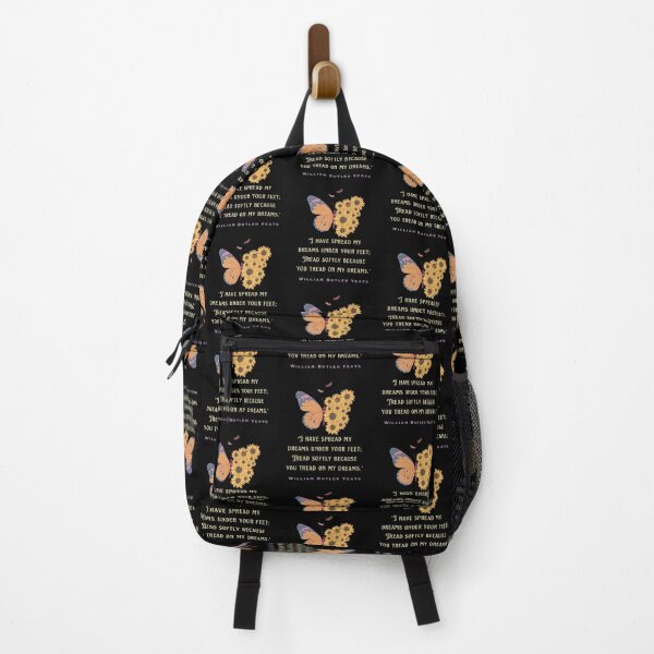 Item preview, William Butler Yeats quote: I have spread my dreams under your feet; Tread softly because you tread on my dreams. designed and sold by artbleed.