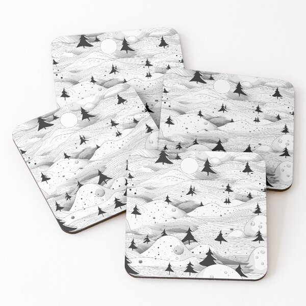 Item preview, Versatile Watercolor Landscape Pattern designed and sold by NegarinFashions.
