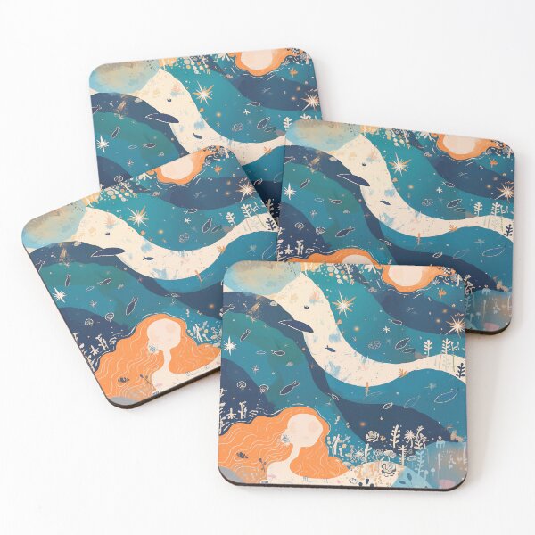 Item preview, Submerged Flora: Ethereal Harmony designed and sold by ArtGentle.