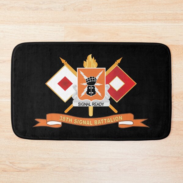 Item preview, Army - 38th Signal Battalion w Signal Branch - Br - Ribbon X 300 designed and sold by Military Insignia Products.