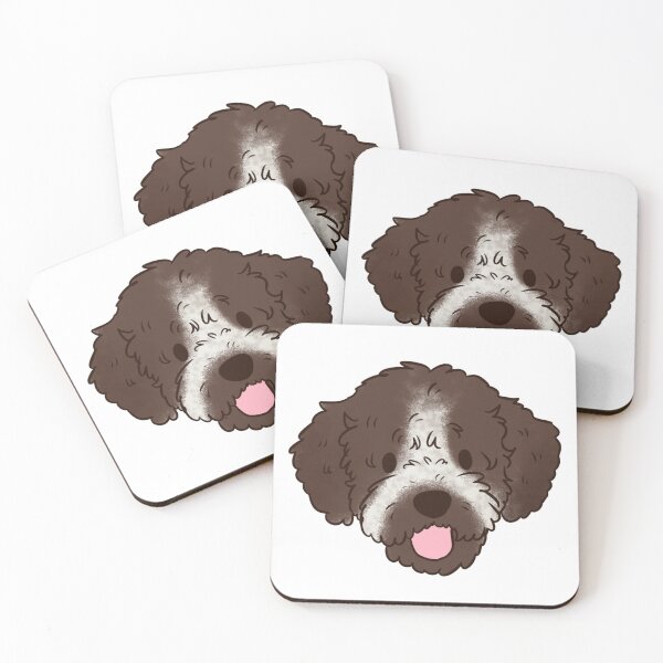 Item preview, lagotto romagnolo dog art designed and sold by Yaragold.