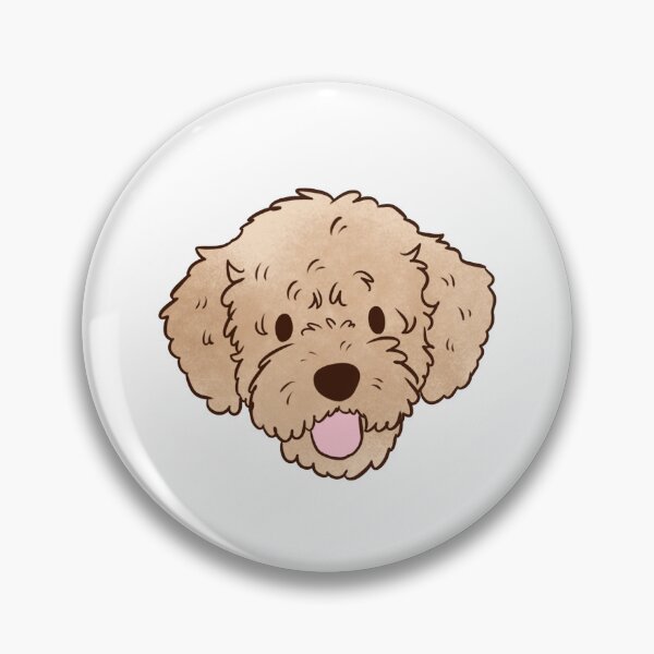 Item preview, lagotto romagnolo dog face art designed and sold by Yaragold.