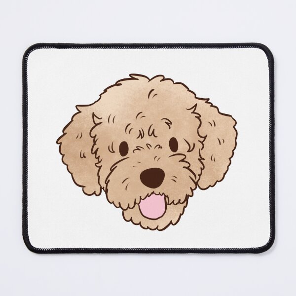 Item preview, lagotto romagnolo dog face art designed and sold by Yaragold.