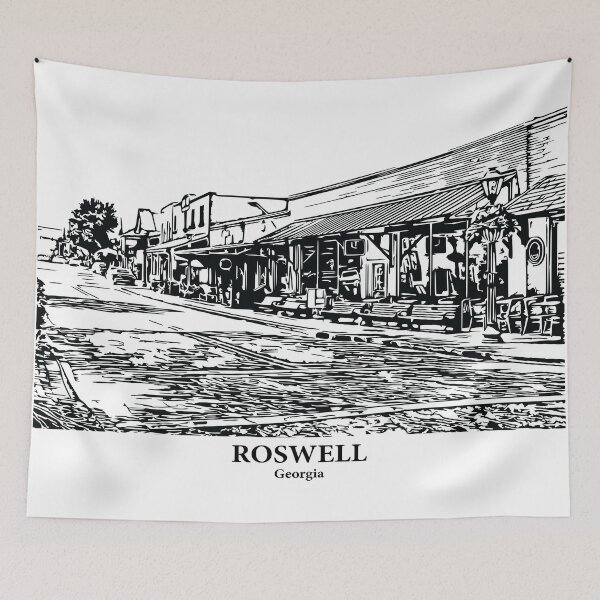 Item preview, Roswell - Georgia designed and sold by Lakeric Cityscapes.