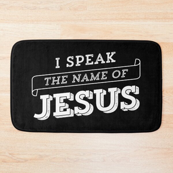 Item preview, I speak the name of Jesus | Christian Collection designed and sold by Blessed Be Your Name.