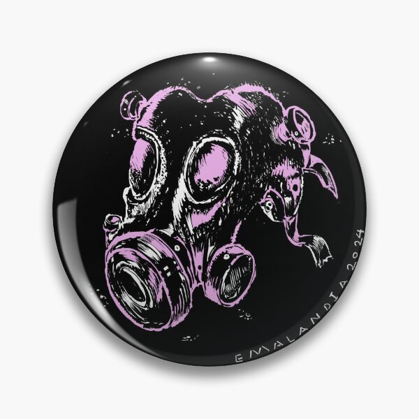 Item preview, Mask recovered in bunker 4 designed and sold by Ema-Bubble.