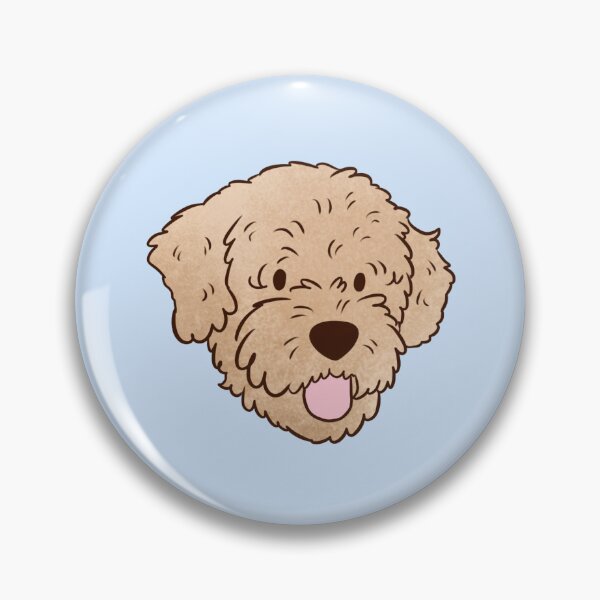Item preview, lagotto romagnolo dog face art designed and sold by Yaragold.