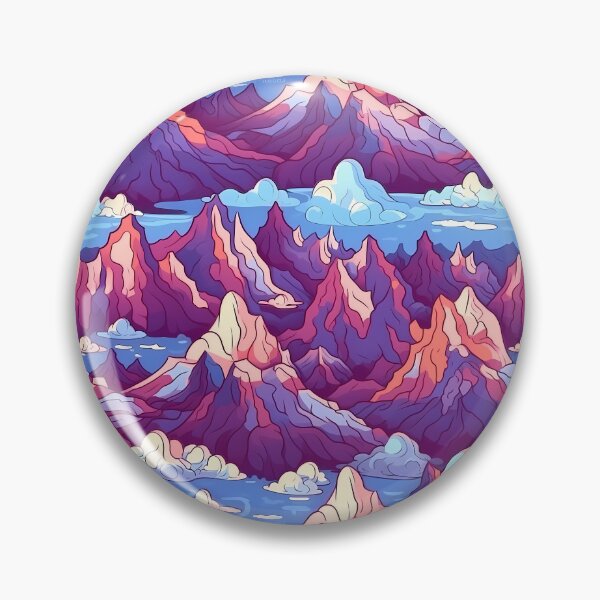 Artikelvorschau, Vielseitiges Aquarell-Landschaftsmuster entworfen und verkauft von NegarinFashions.