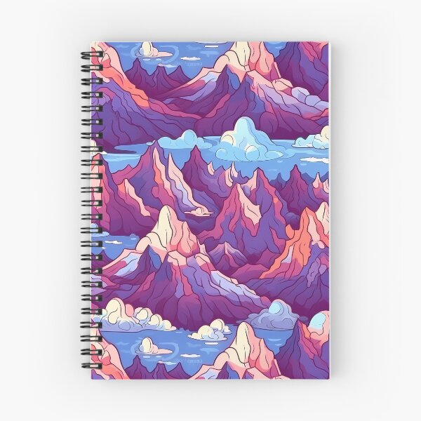 Item preview, Versatile Watercolor Landscape Pattern designed and sold by NegarinFashions.