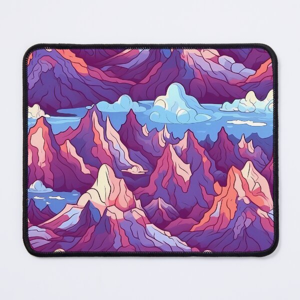 Item preview, Versatile Watercolor Landscape Pattern designed and sold by NegarinFashions.