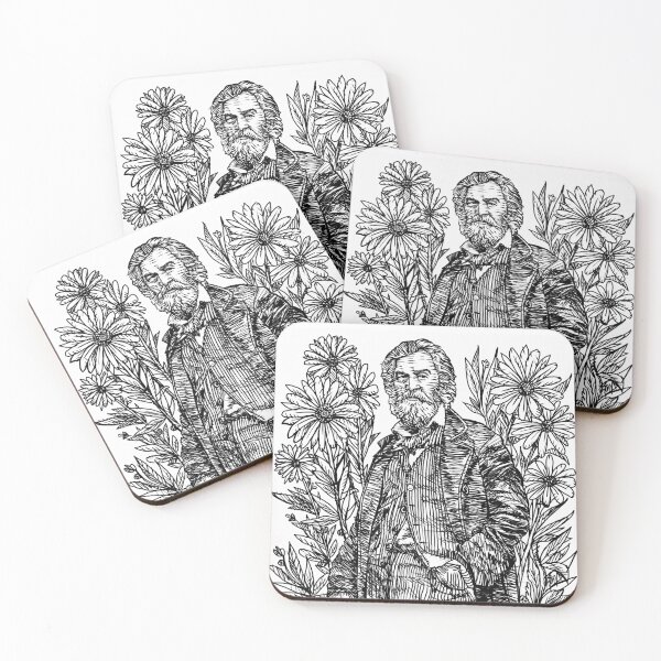 Item preview, WALT WHITMAN ink portrait .3 designed and sold by lautir.