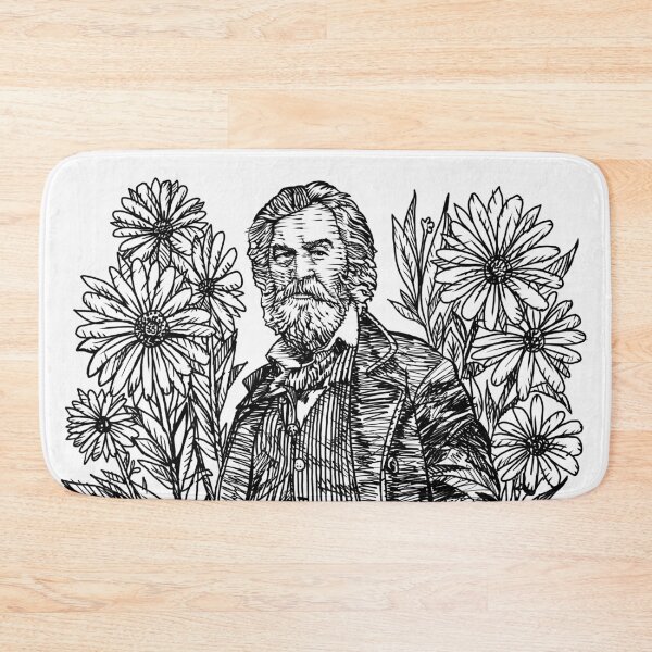 Item preview, WALT WHITMAN ink portrait .3 designed and sold by lautir.
