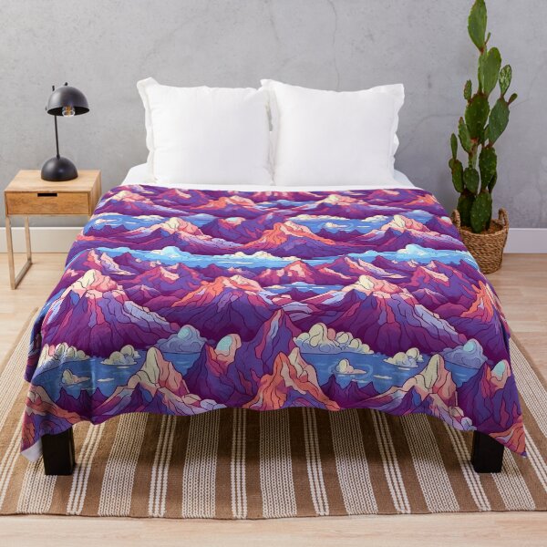 Item preview, Versatile Watercolor Landscape Pattern designed and sold by NegarinFashions.