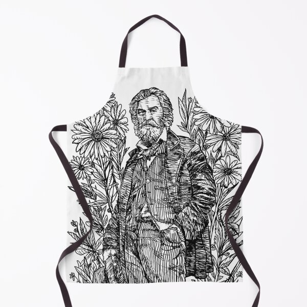 Item preview, WALT WHITMAN ink portrait .3 designed and sold by lautir.