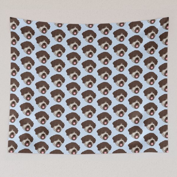 Item preview, lagotto romagnolo dog face art designed and sold by Yaragold.