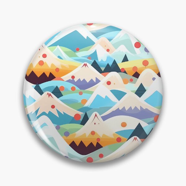 Item preview, Versatile Watercolor Landscape Pattern designed and sold by NegarinFashions.