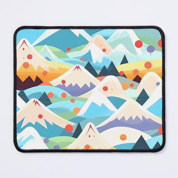 Item preview, Versatile Watercolor Landscape Pattern designed and sold by NegarinFashions.