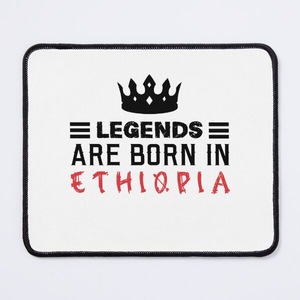 Item preview, Legends are born in Ethiopia designed and sold by BYNDART.
