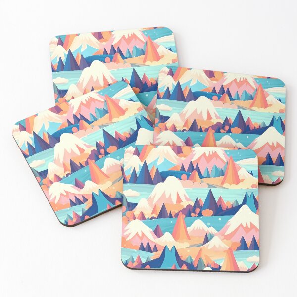 Item preview, Versatile Watercolor Landscape Pattern designed and sold by NegarinFashions.