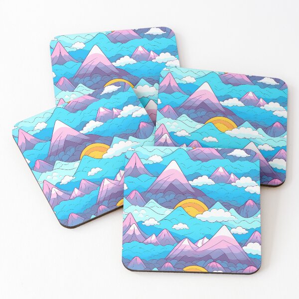 Item preview, Versatile Watercolor Landscape Pattern designed and sold by NegarinFashions.