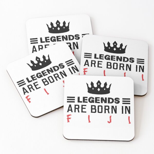Item preview, Legends are born in Fiji designed and sold by BYNDART.