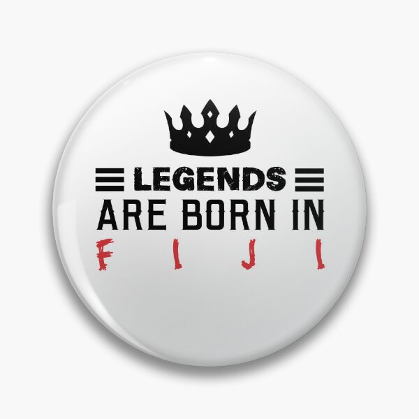 Item preview, Legends are born in Fiji designed and sold by BYNDART.