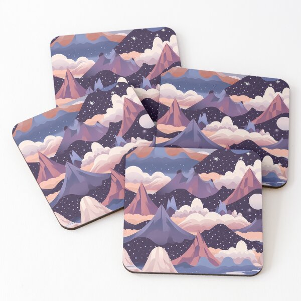 Item preview, Versatile Watercolor Landscape Pattern designed and sold by NegarinFashions.