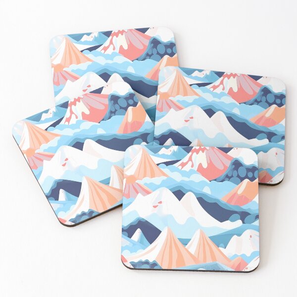 Item preview, Versatile Watercolor Landscape Pattern designed and sold by NegarinFashions.
