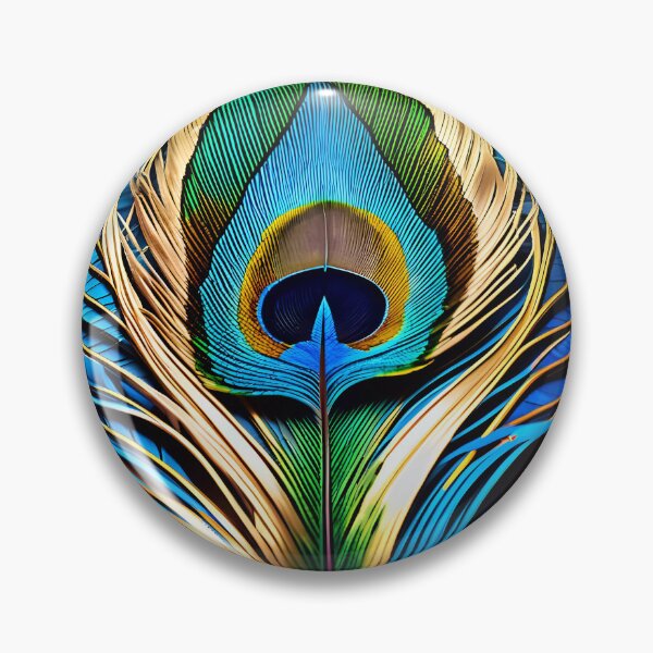 Item preview, Abstract Peacock Feather Pattern designed and sold by TheArtOfPat.