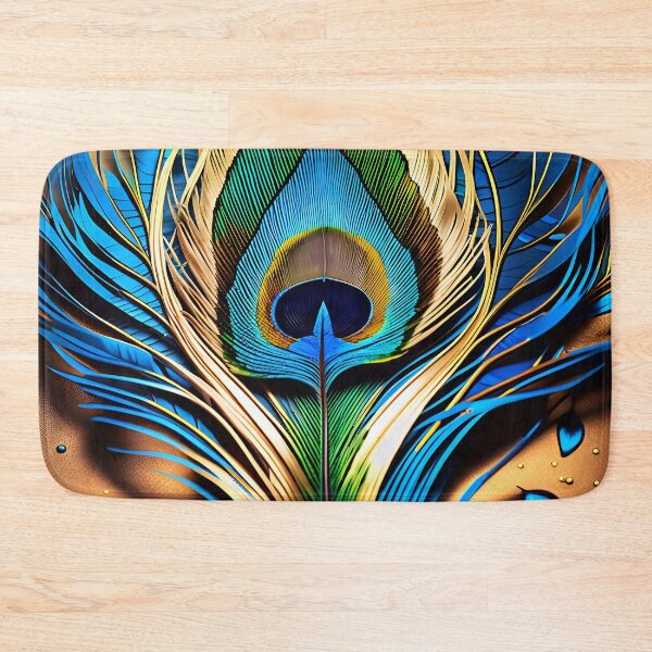 Item preview, Abstract Peacock Feather Pattern designed and sold by TheArtOfPat.