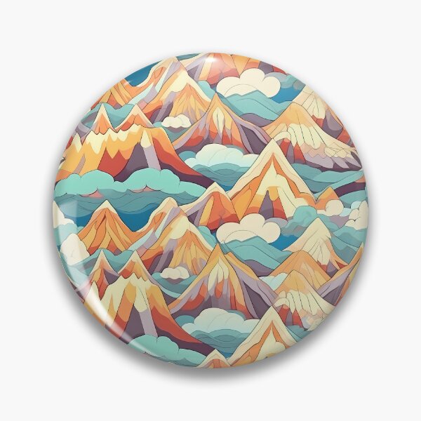 Item preview, Versatile Watercolor Landscape Pattern designed and sold by NegarinFashions.